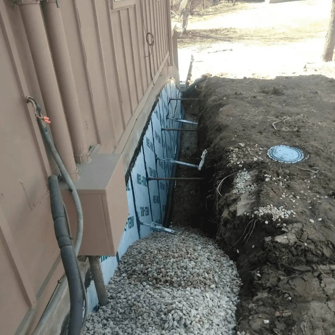 Previous Foundation Failure Leads to Repair and Waterproofing in Bonner Springs