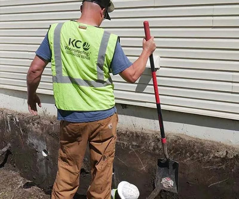 KC Waterproofing service team
