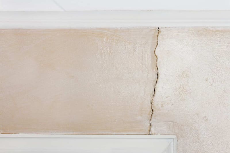 Interior Wall Crack