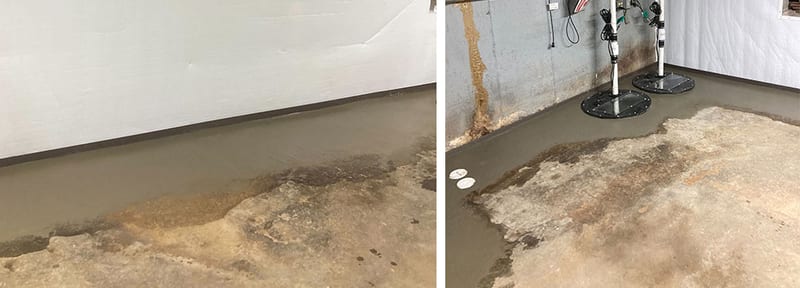 Crawl Space Brothers | Basement Interior Drain Tile System