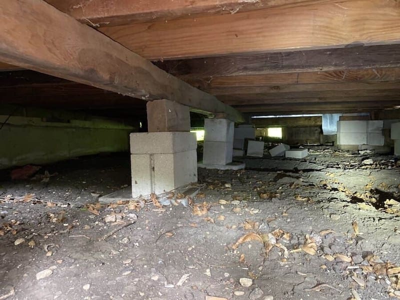crawl space girders